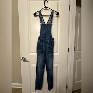 Madewell skinny overalls